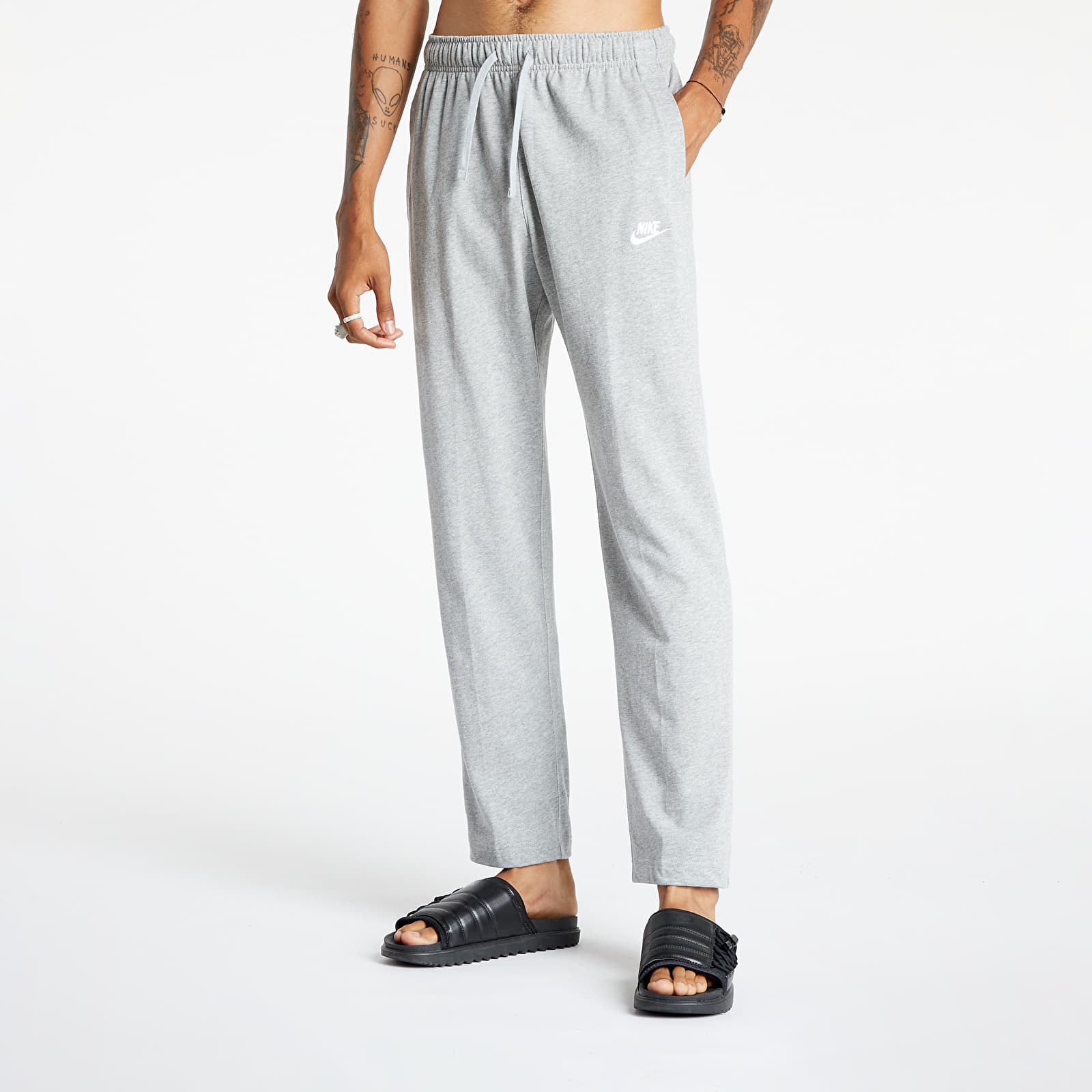 Džínsy a nohavice Nike Sportswear Club Fleece Men's Jersey Pants Dk Grey Heather/ White