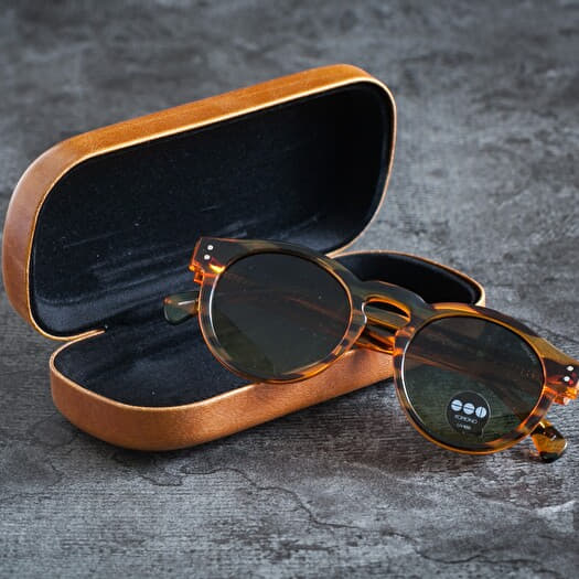 Sunglasses Komono Clement Lined Tortoise (KOM-S1671) | Footshop display picture 1
