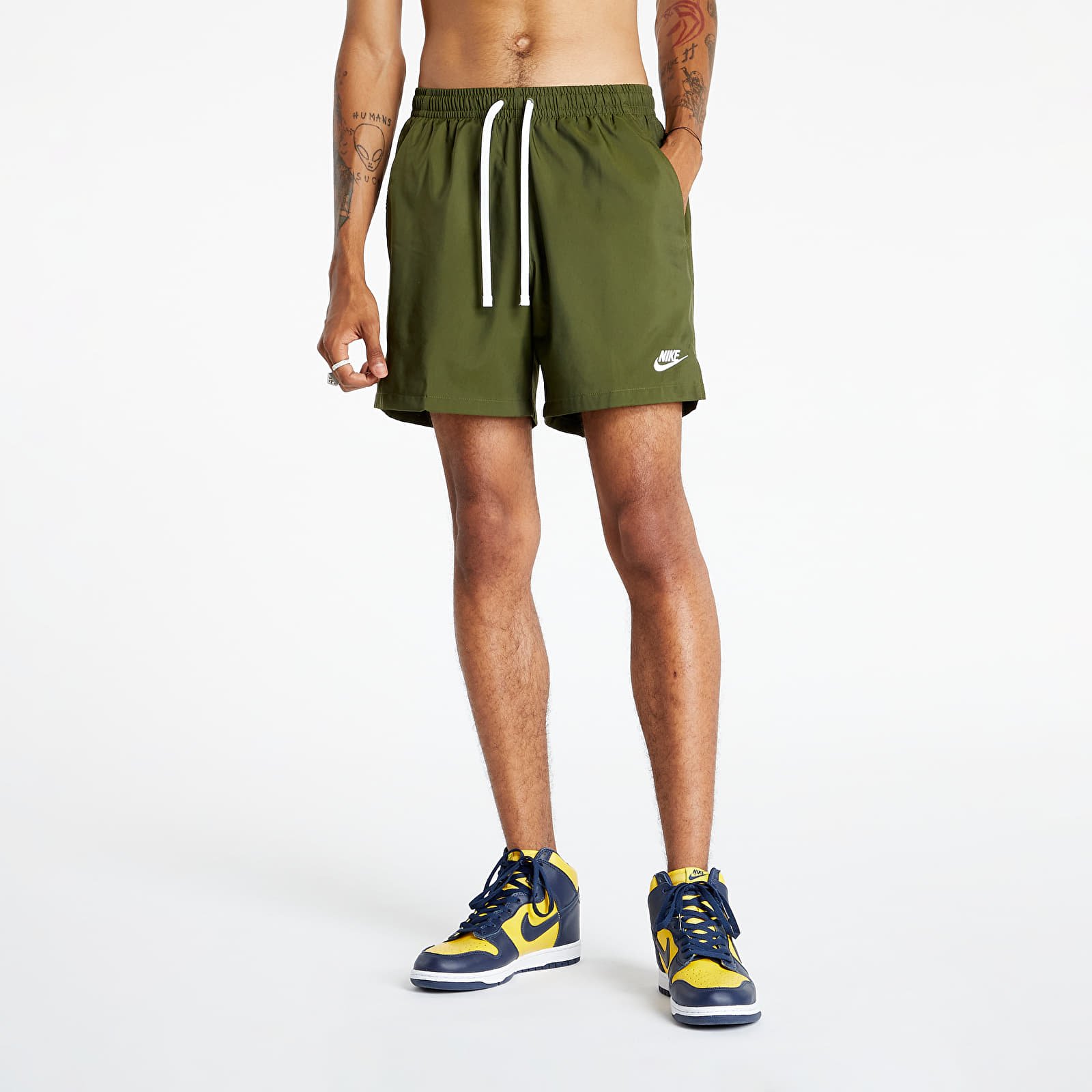 Shorts Nike Sportswear Men's Woven Shorts Rough Green/ White Shorts Nike Sportswear Men's Woven Shorts Rough Green/ White