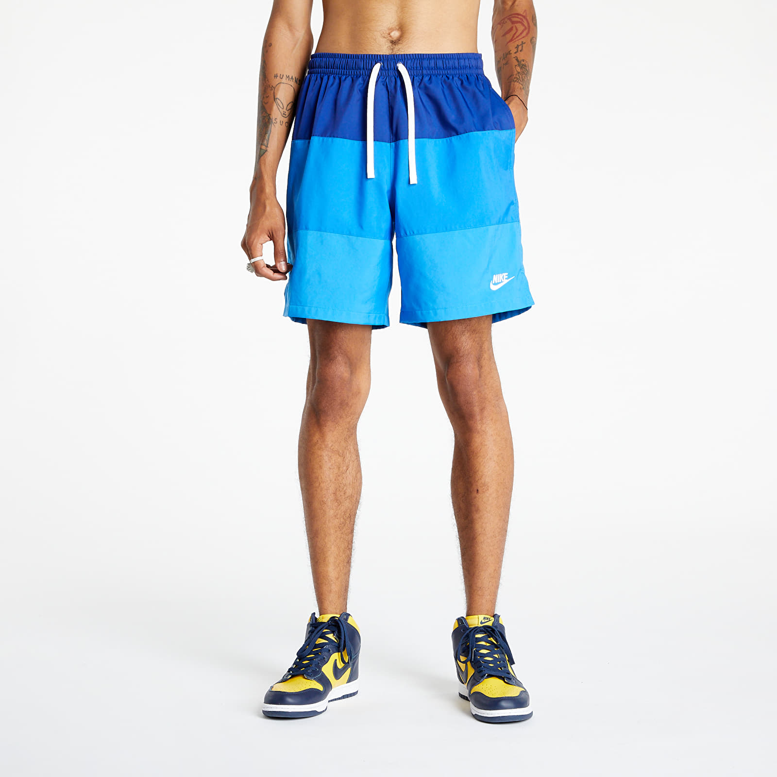 Shorts Nike Sportswear City Edition Men s Woven Shorts Deep Royal Blue Signal Blue White Footshop