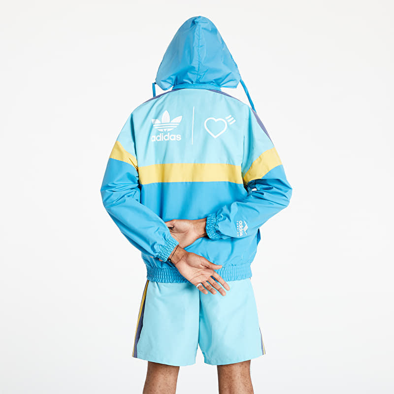 Jakna adidas Windbreaker Human Made Light Aqua/ St Fade Gold
