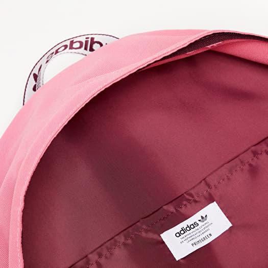 Adidas originals big logo dark pink backpack best sale