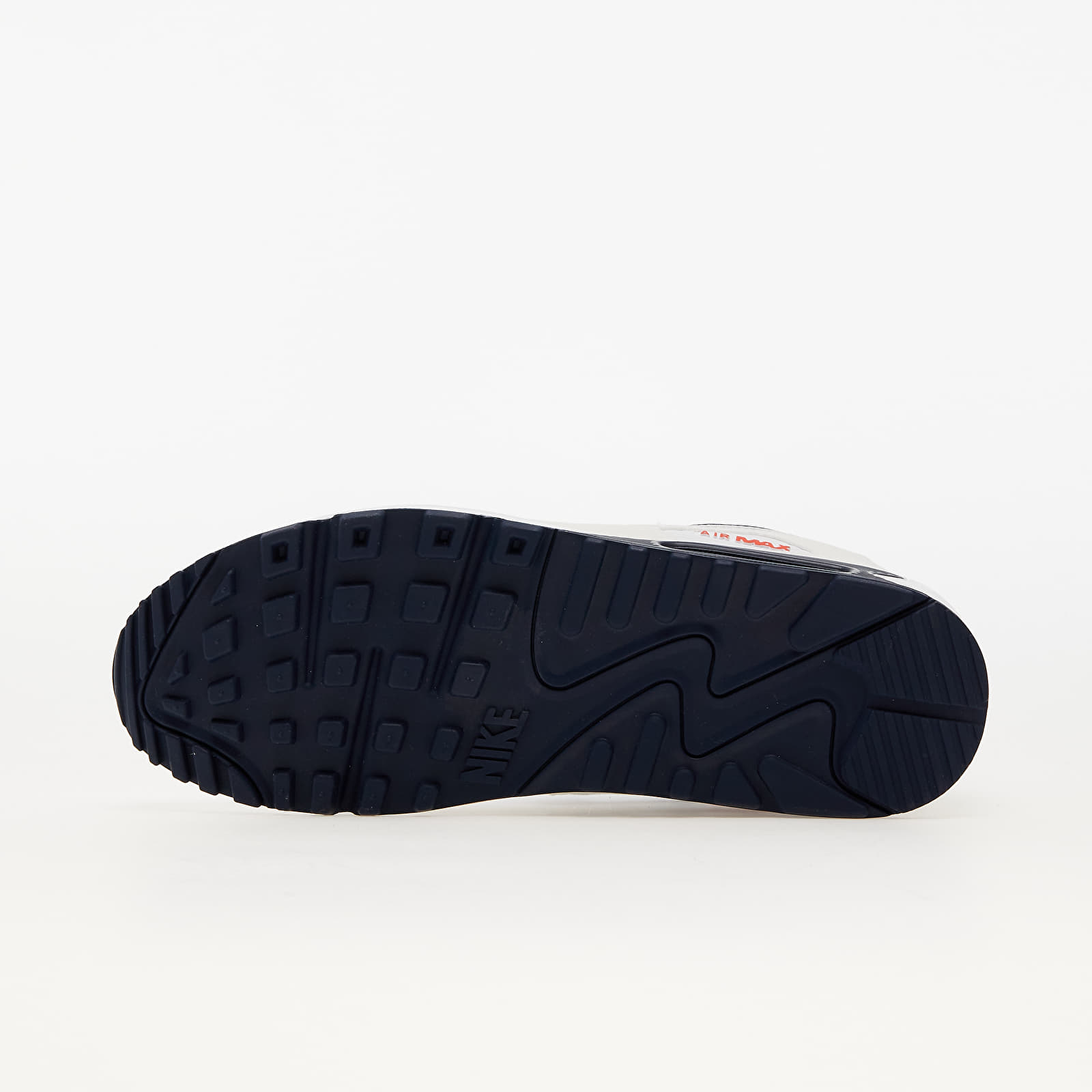 Men's shoes Nike Air Max 90 White/ Midnight Navy-Chile Red
