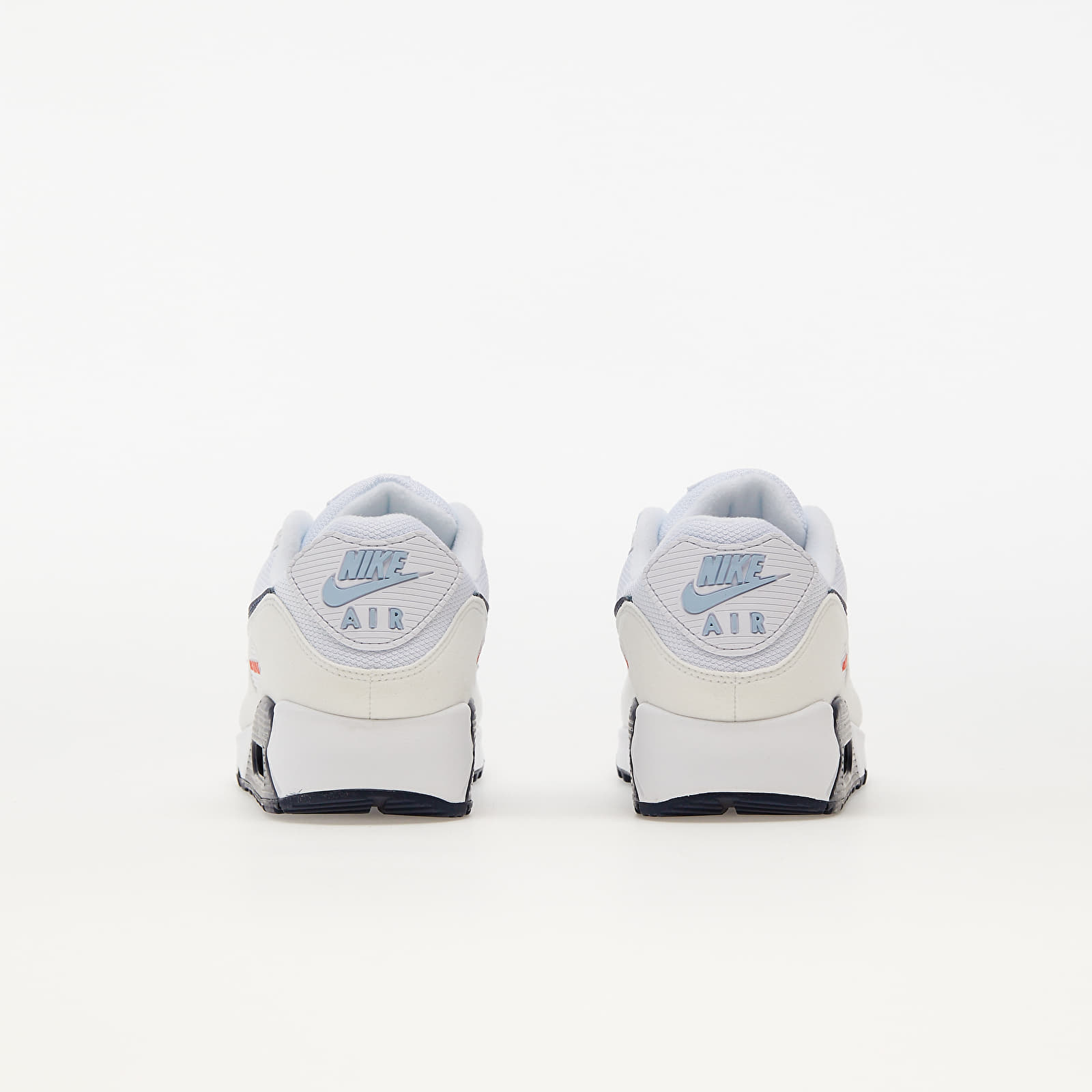 Men's shoes Nike Air Max 90 White/ Midnight Navy-Chile Red
