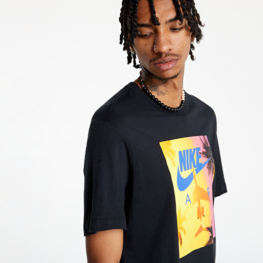 T-shirts Nike M Swoosh Air Photo T-Shirt Black Footshop
