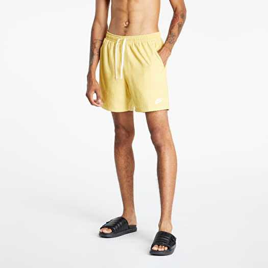 Nike woven shorts store gold