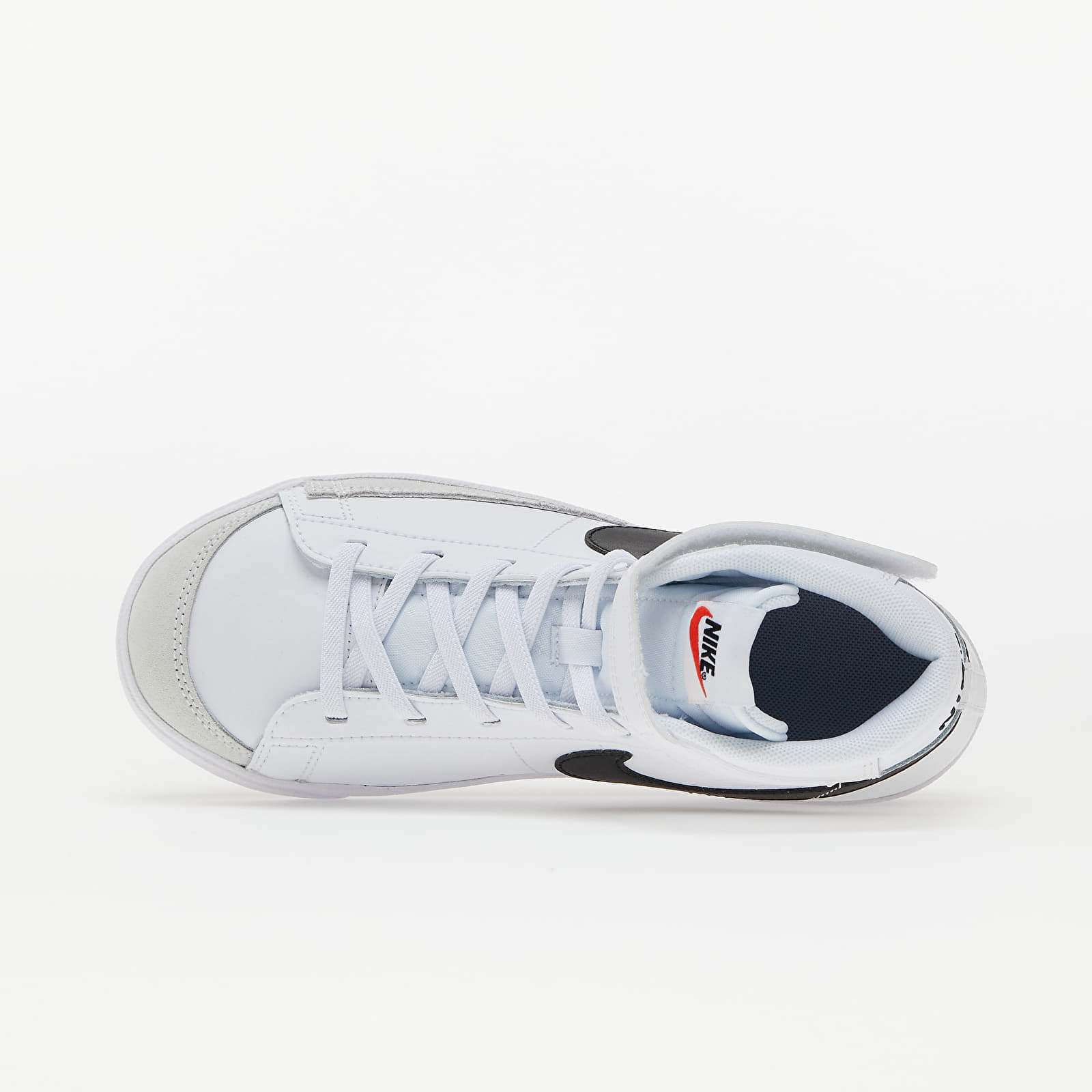 Otroške superge in čevlji Nike Blazer Mid '77 (GS) White/ Black-Team Orange