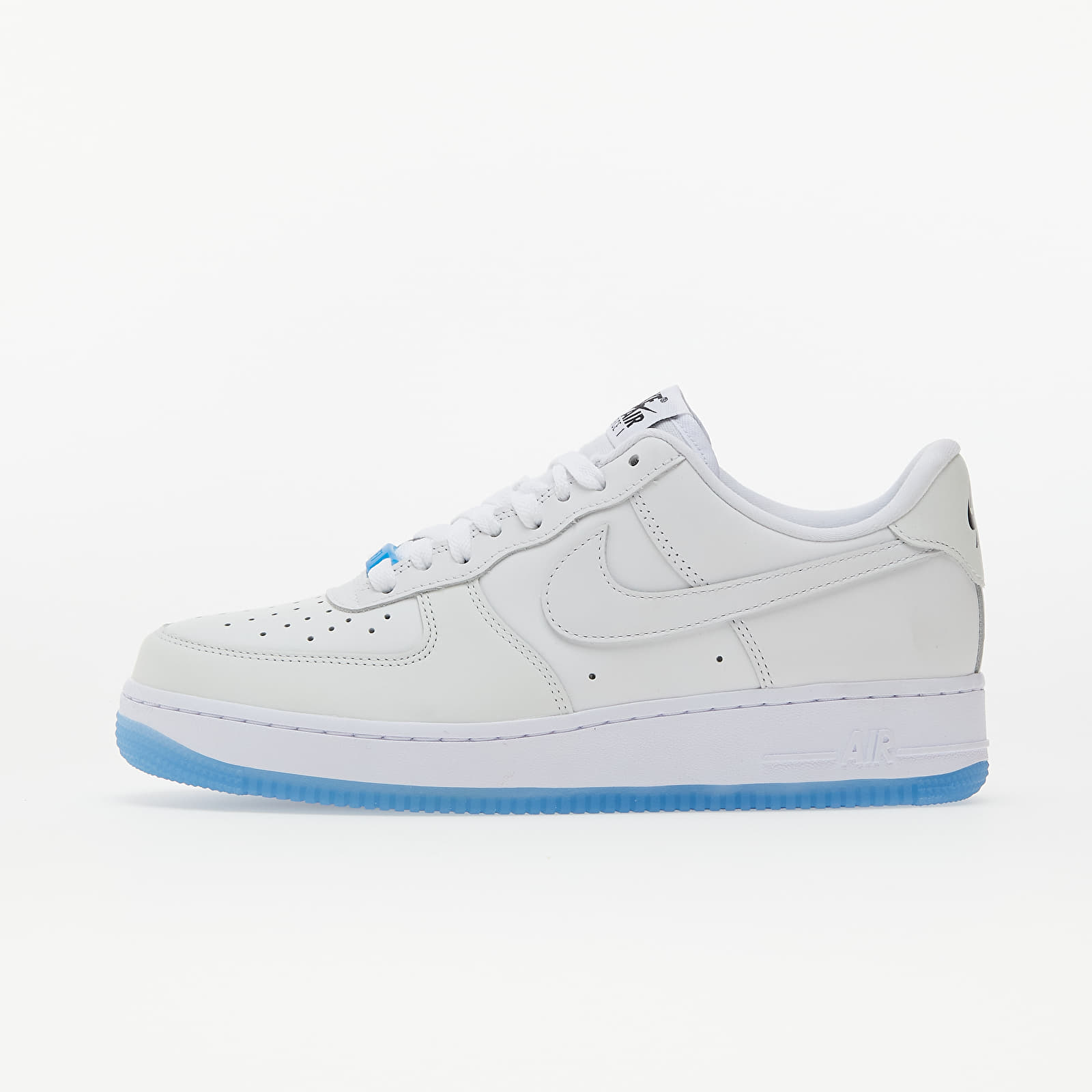 Damen Sneaker und Schuhe Nike W Air Force 1 '07 LX (UV Reactive) White/ University Blue-Black-White