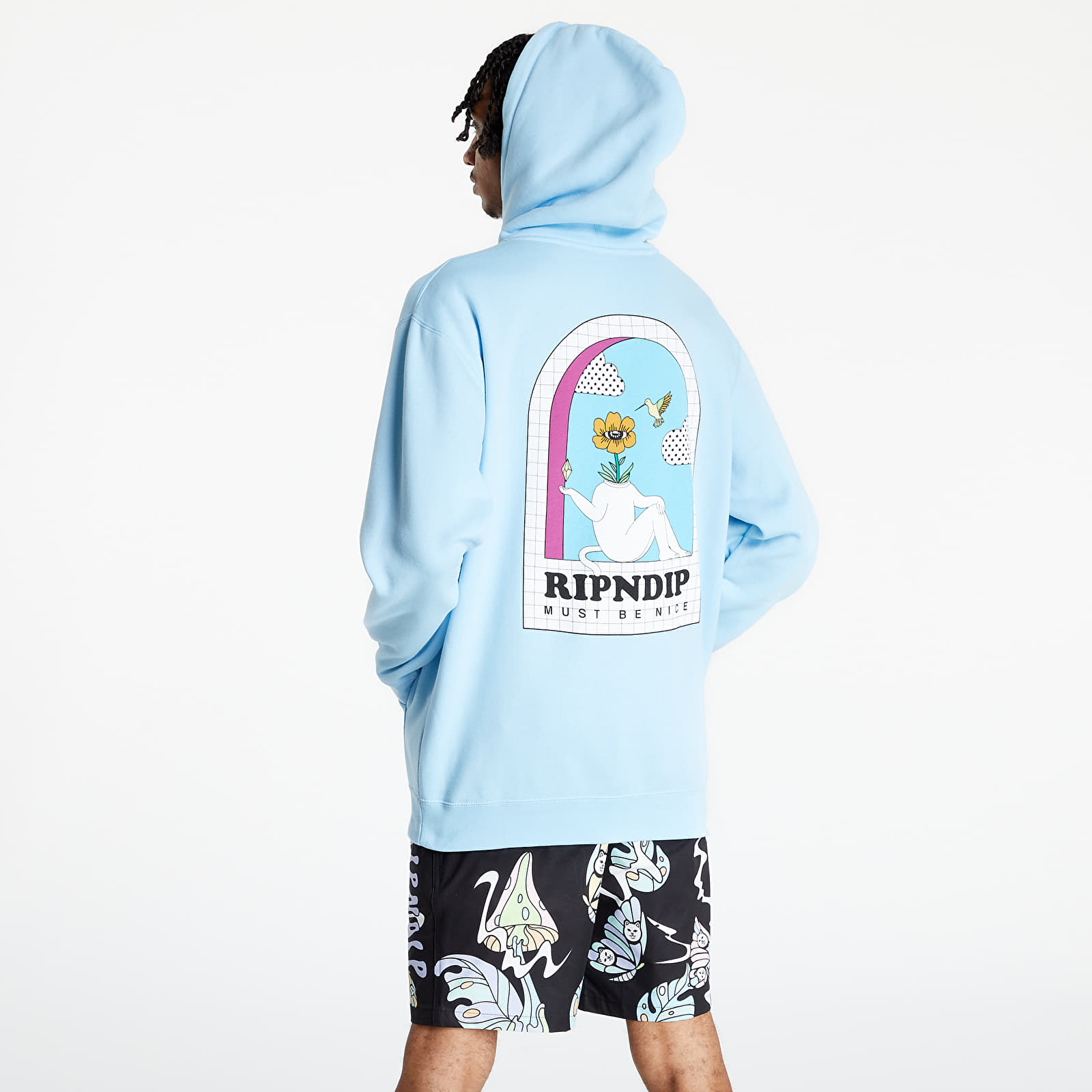 Ripndip blue outlet hoodie