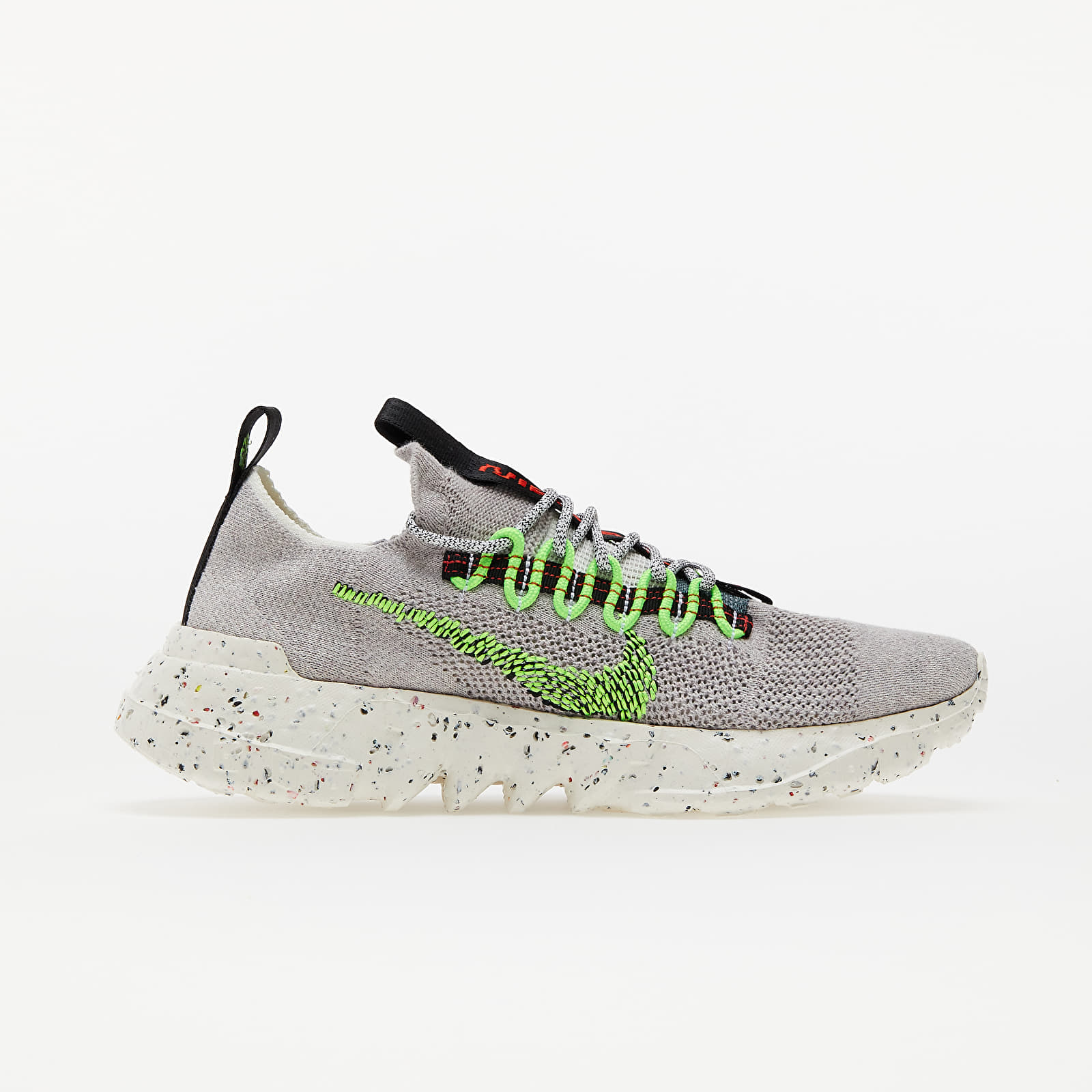 Scarpe uomo Nike Space Hippie 01 Vast Grey/ Electric Green-Black-White