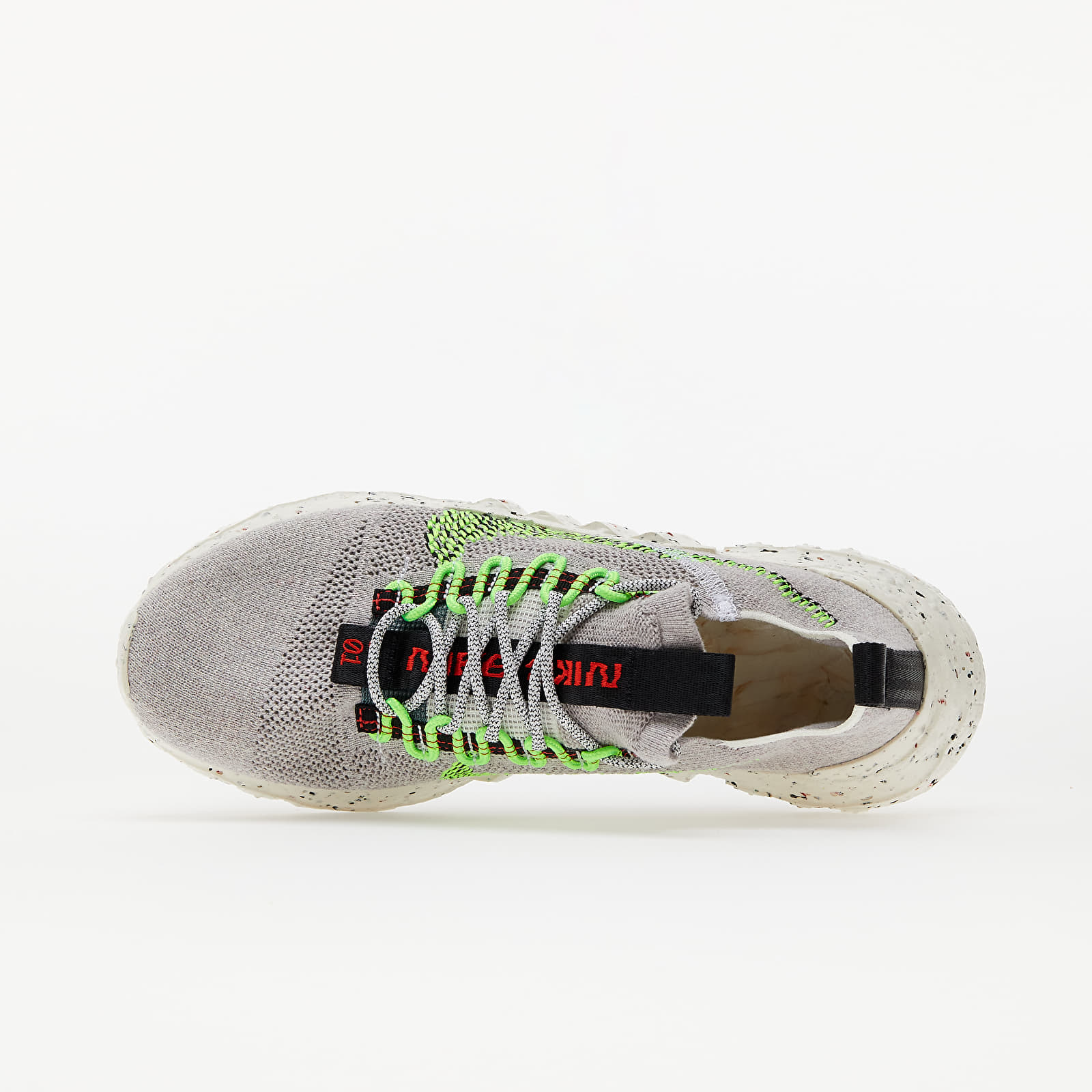 Scarpe uomo Nike Space Hippie 01 Vast Grey/ Electric Green-Black-White