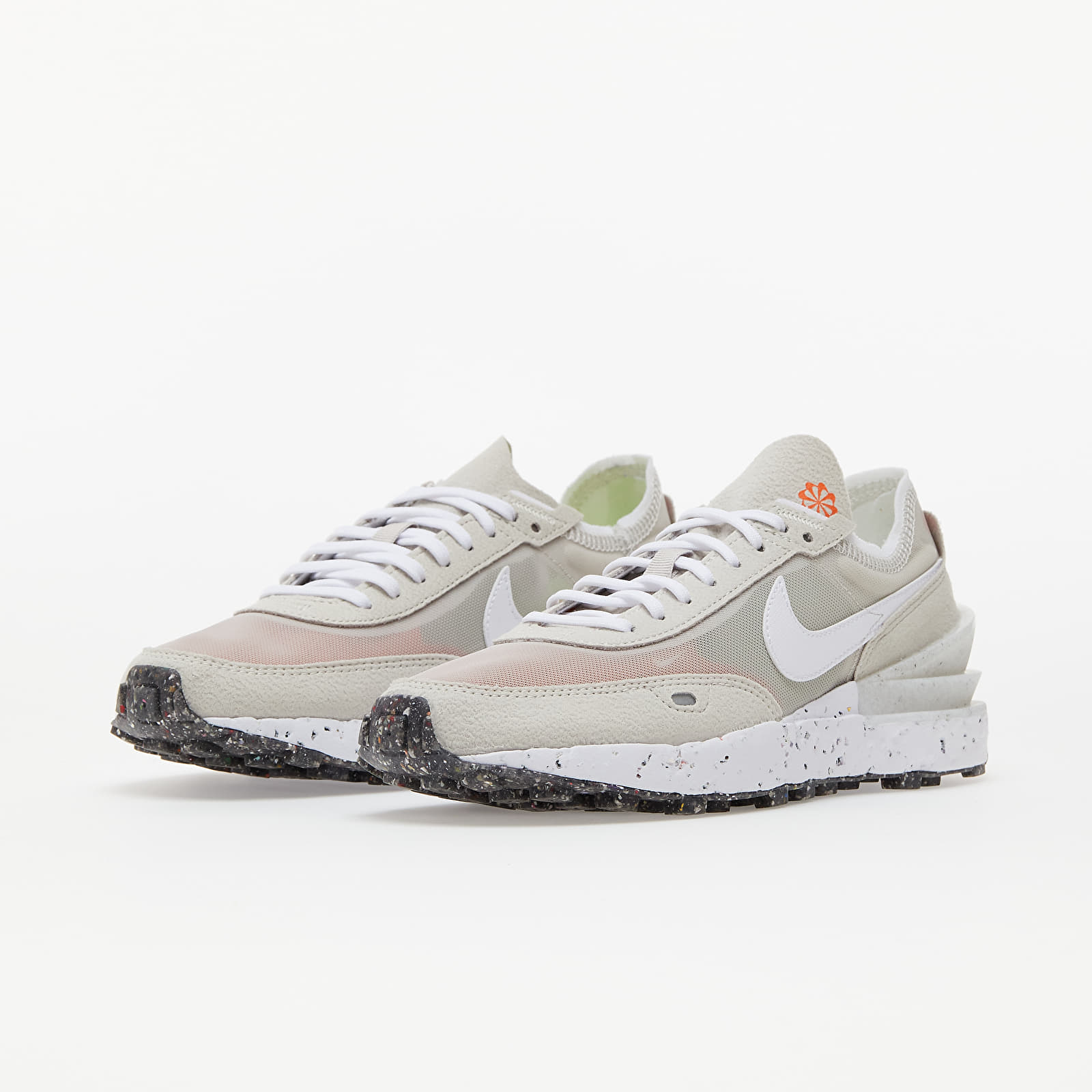 Încălțăminte și sneakerși pentru femei Nike W Waffle One Crater Cream II/ White-Orange-Black