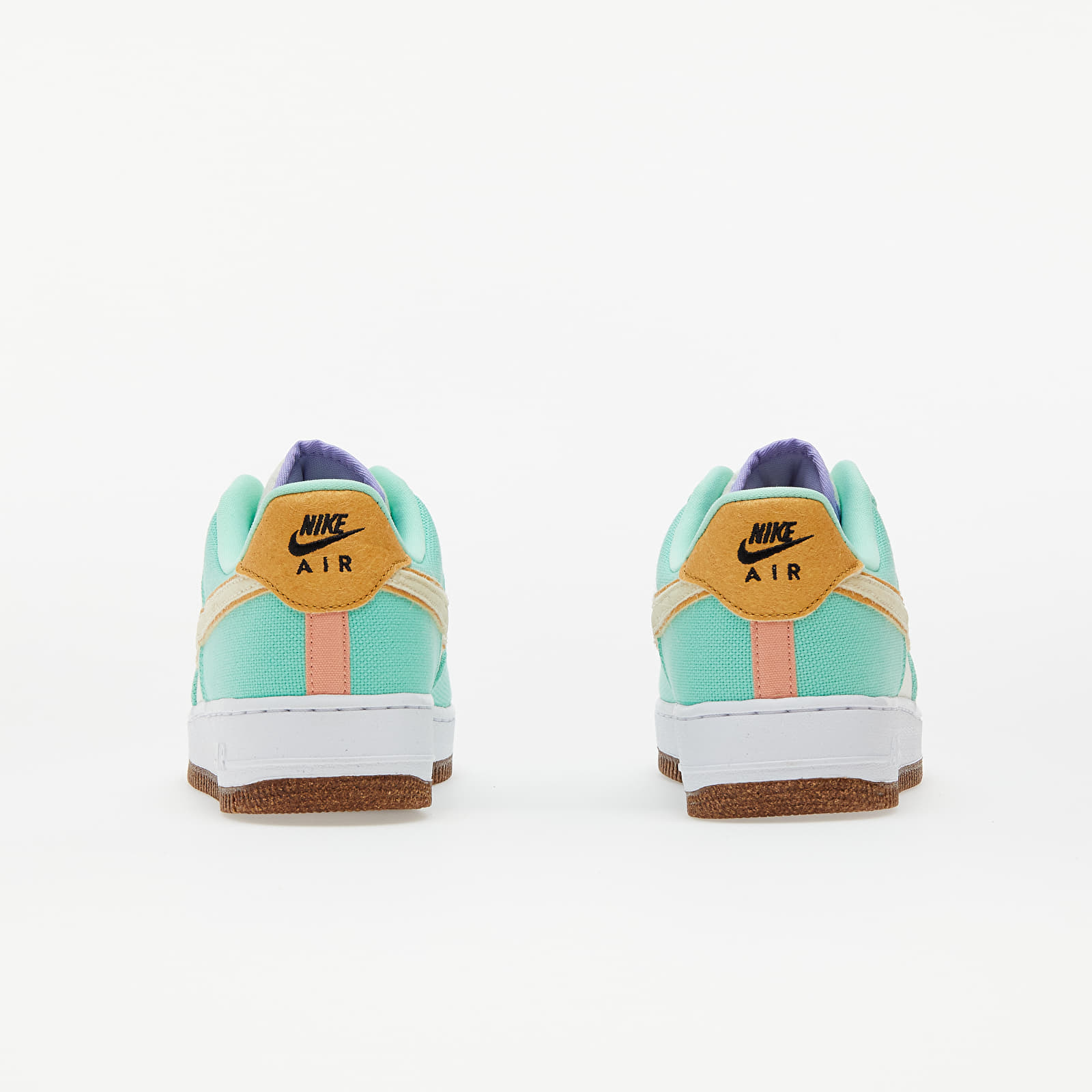 Women's shoes Nike Wmns Air Force 1 '07 LX Green Glow/ Coconut Milk-Metallic Gold