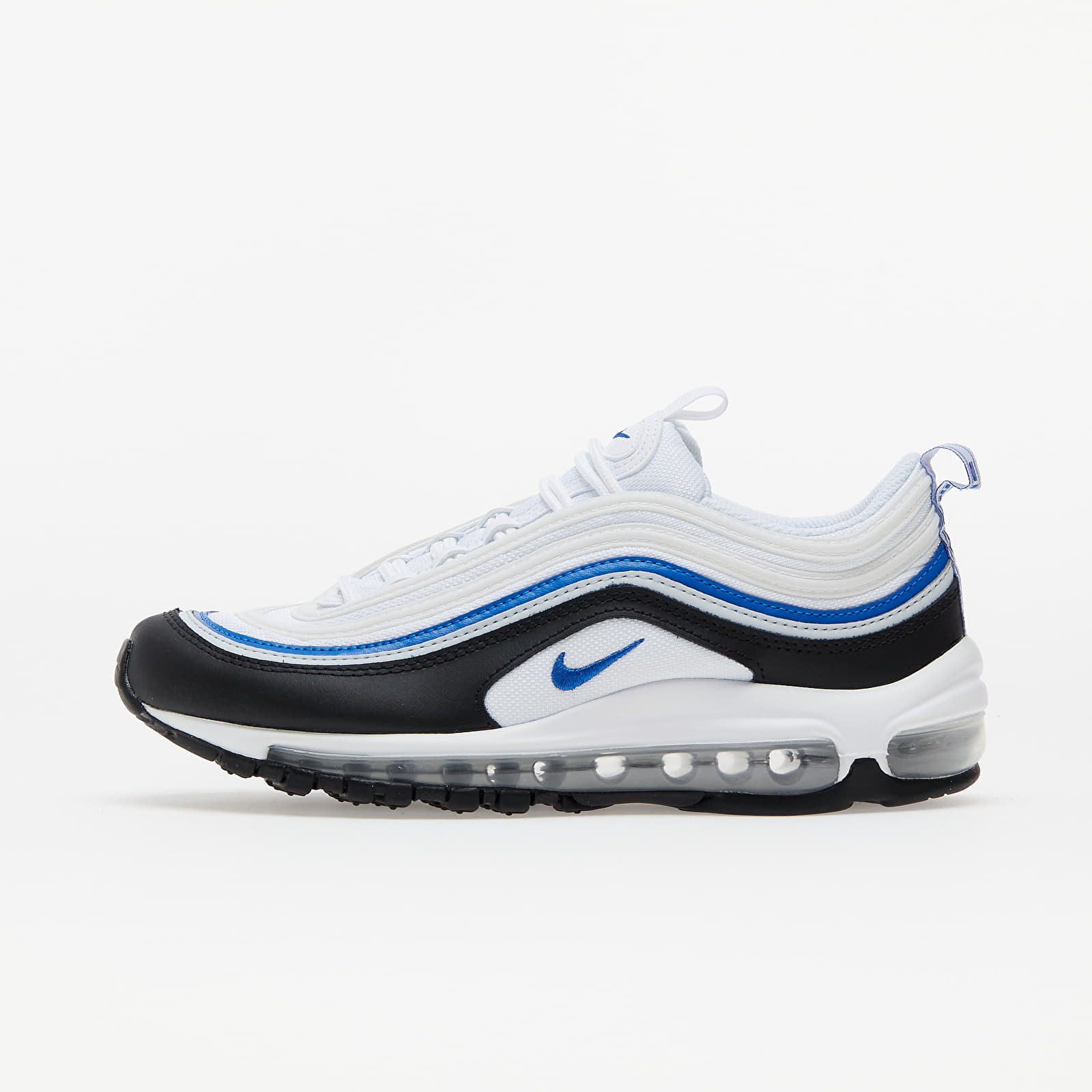 Детски маратонки и обувки Nike Air Max 97 (GS) White/ Signal Blue-Black-Pure Platinum