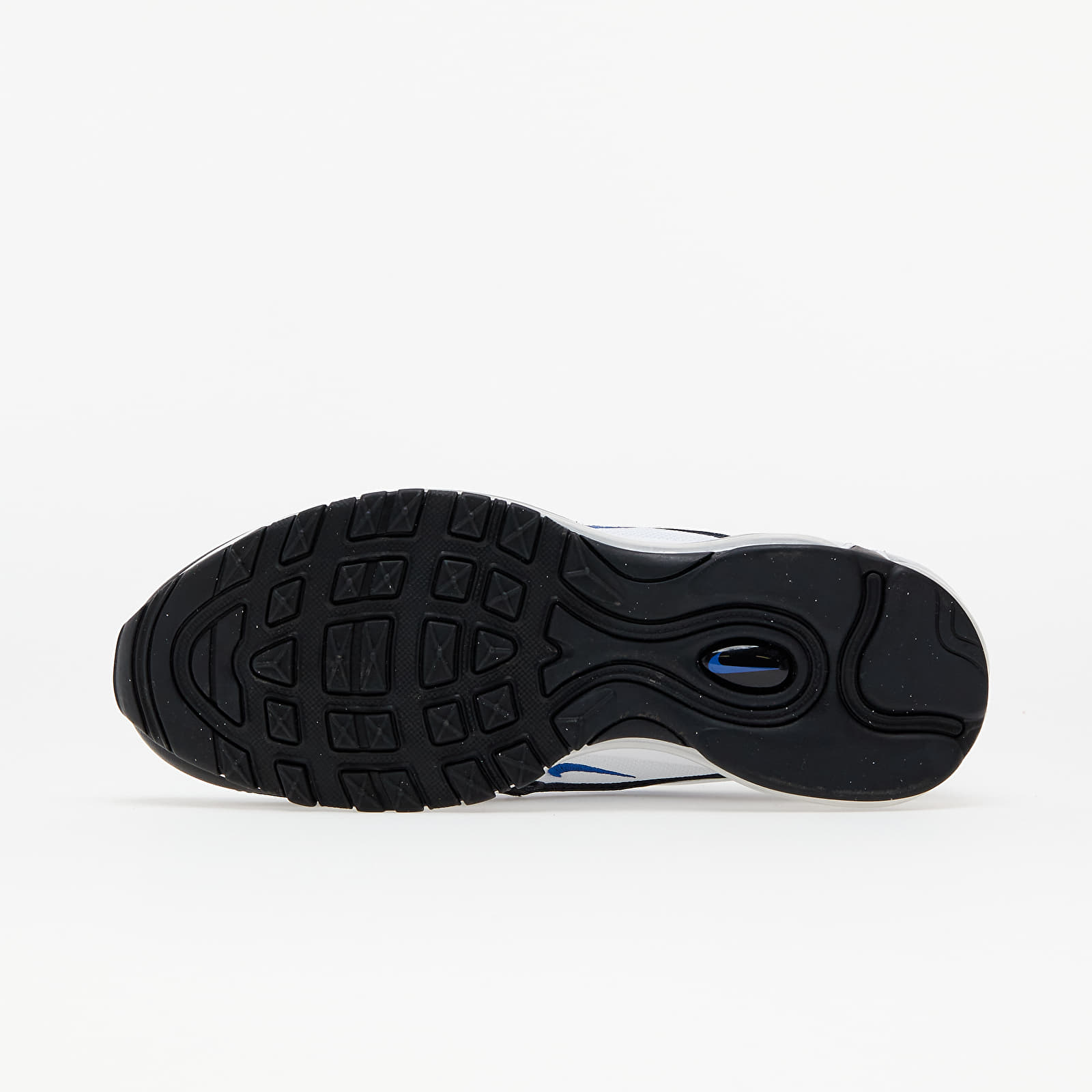 Adidași și încălțăminte pentru copii Nike Air Max 97 (GS) White/ Signal Blue-Black-Pure Platinum