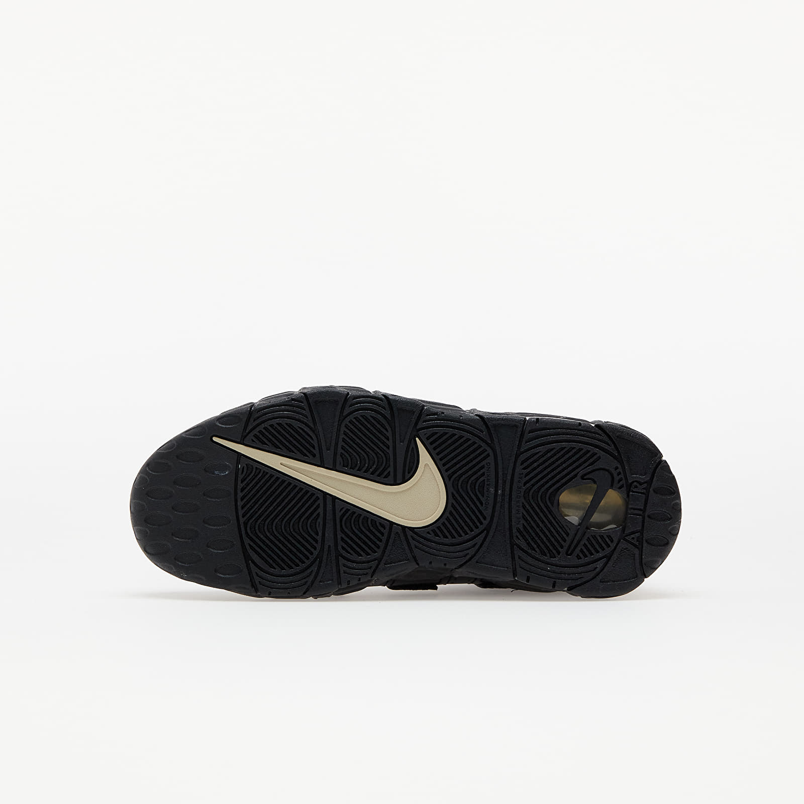 Adidași și încălțăminte pentru copii Nike Air More Uptempo (GS) Black/ Mtlc Gold Star-White