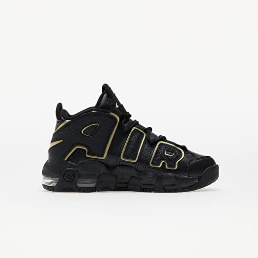 Kids sneakers and shoes Nike Air More Uptempo GS Black Mtlc