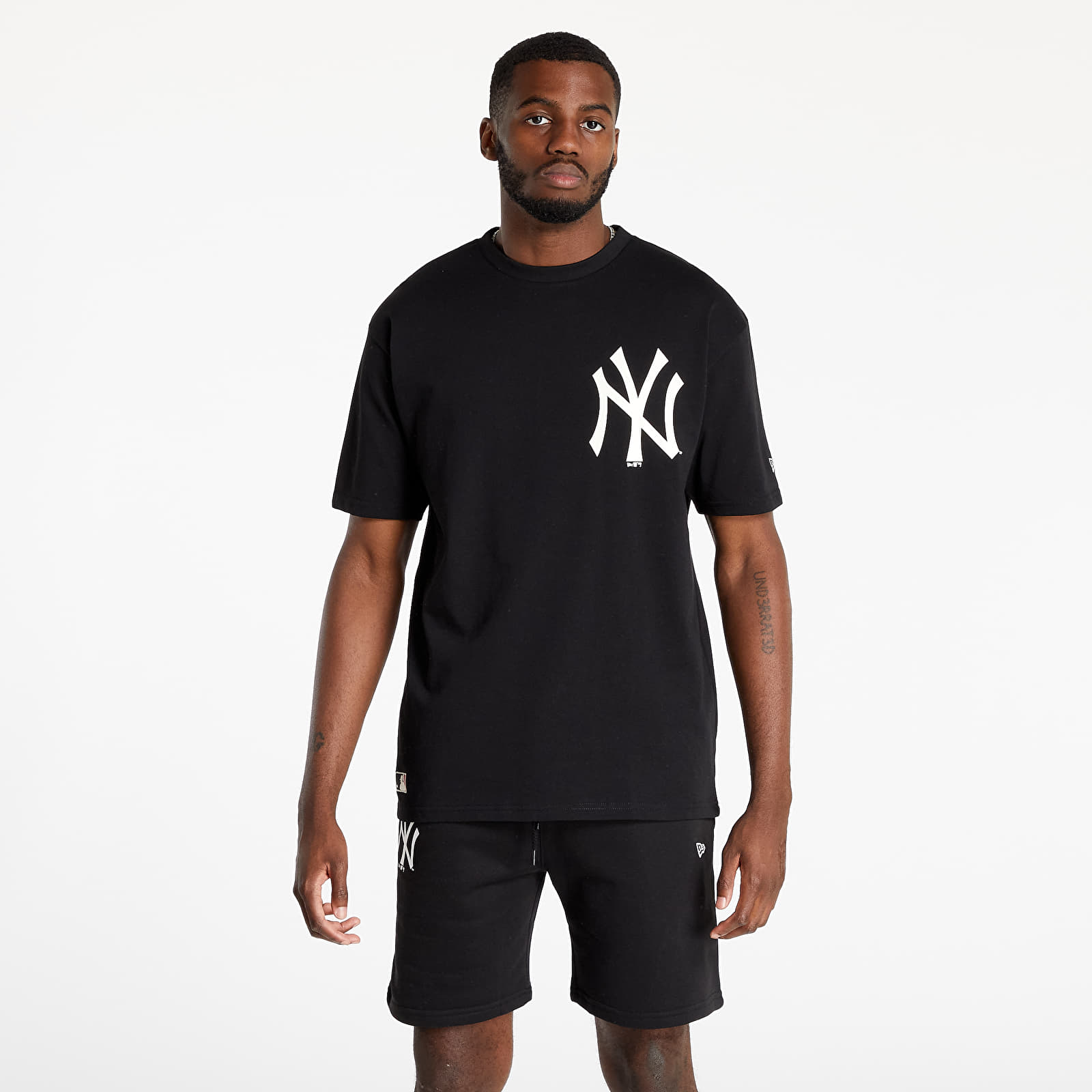T-shirts New Era MLB Big Logo Oversized Tee New York Yankees Black