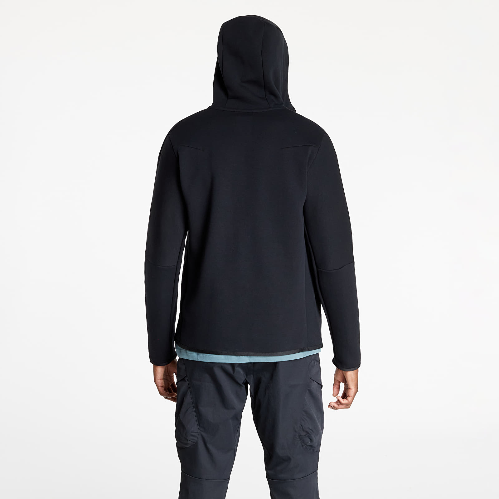 Hanorace Nike Sportswear Tech Fleece Men's Full-Zip Hoodie Black/ Black