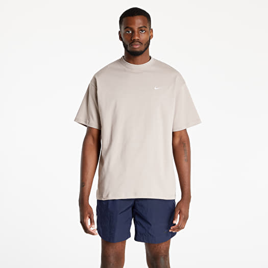 T shirts NikeLab Men s NRG Solo Swoosh SS Tee Malt White Footshop