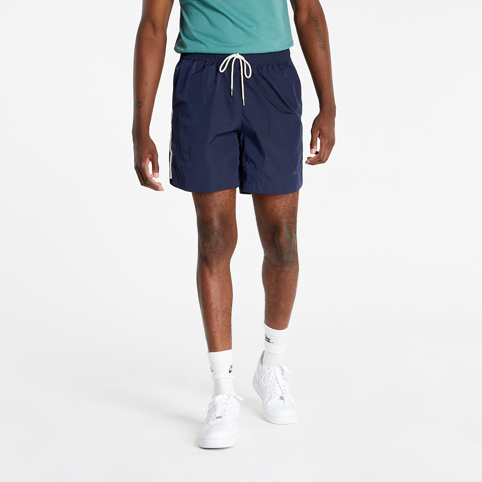 Szorty Nike Sportswear Style Essentials Men's Unlined Woven Track Shorts Midnight Navy/ Sail/ Midnight Navy