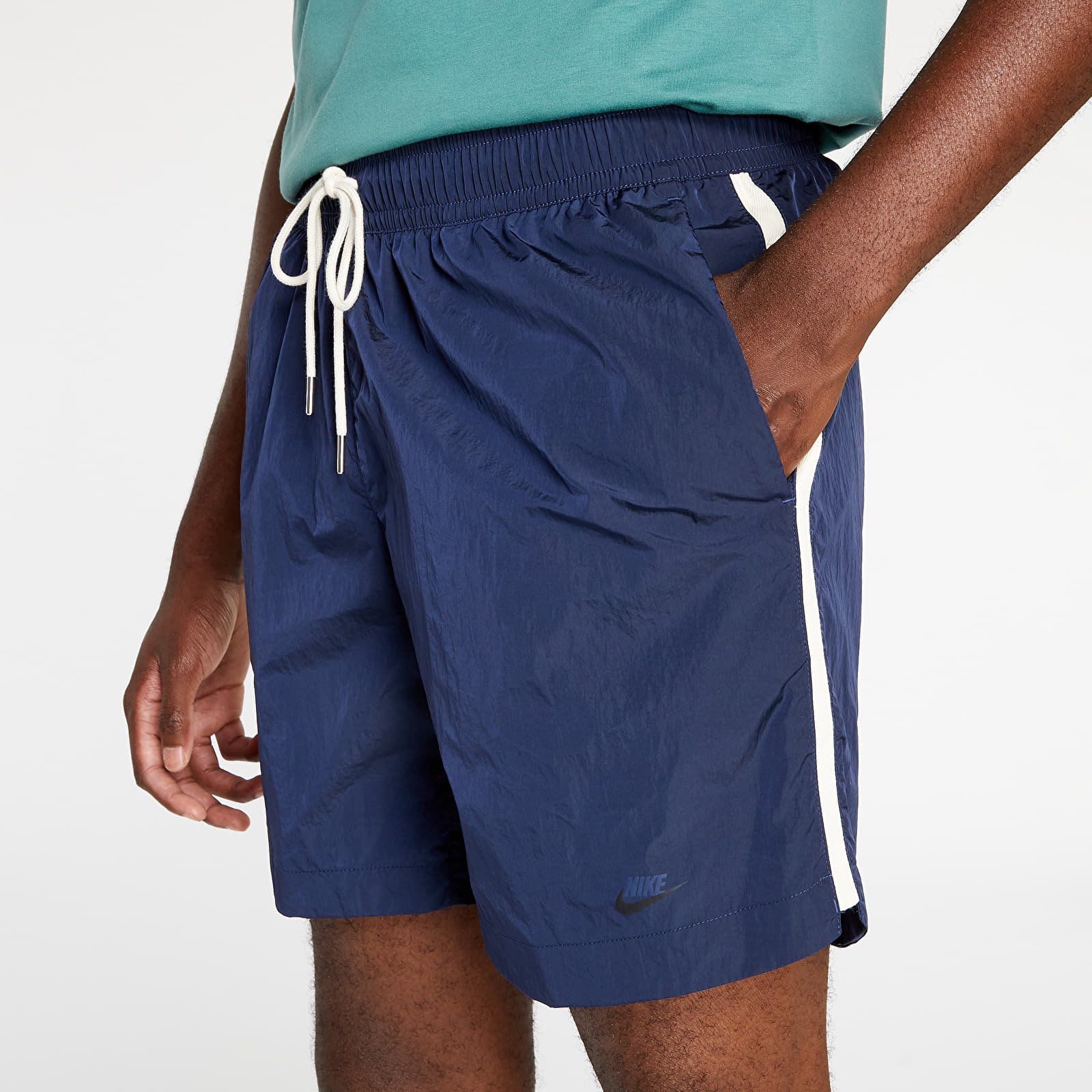 Szorty Nike Sportswear Style Essentials Men's Unlined Woven Track Shorts Midnight Navy/ Sail/ Midnight Navy
