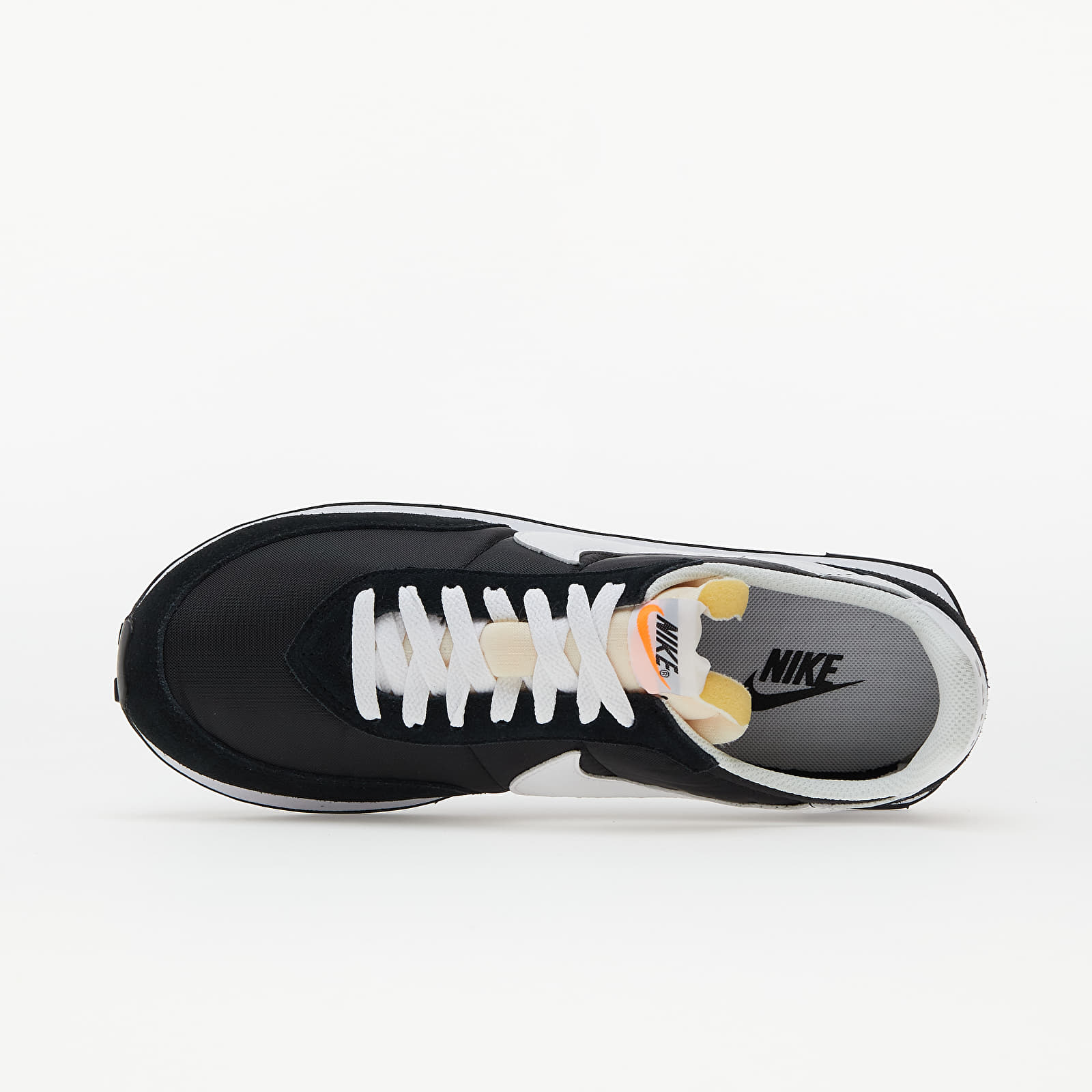 Men's shoes Nike Waffle Trainer 2 Black/ White-Sail-Total Orange