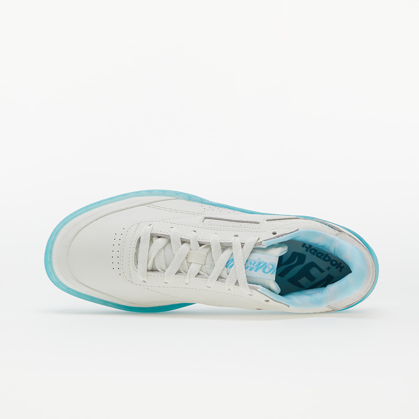 Damesschoenen Reebok x MadWoman Club C Double Geo Chalk/ Chalk/ Hydro Blue