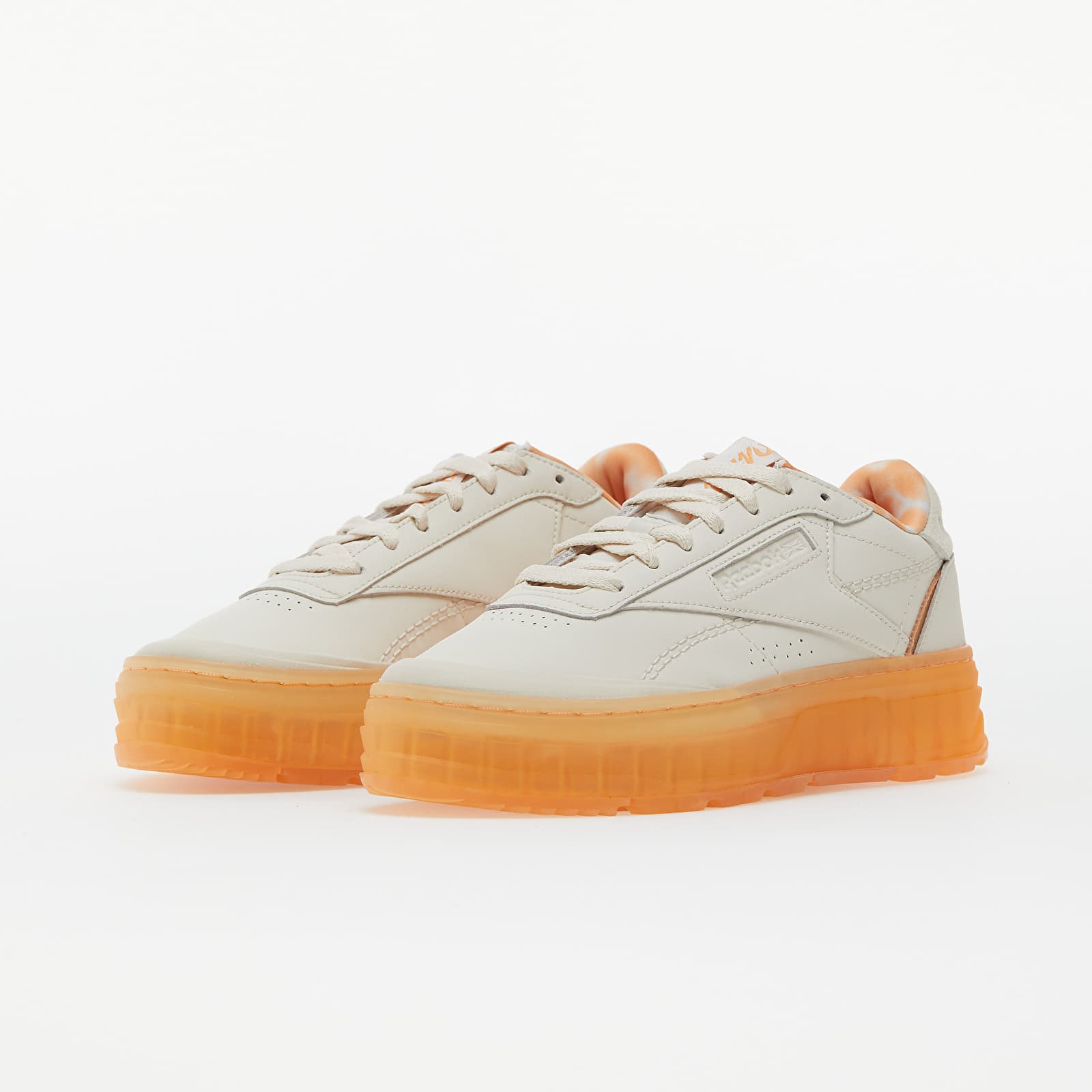 Női cipők Reebok x MadWomen Club C Double Geo Sand Trace/ Sand Trace/ Sun Wast