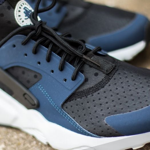 Junior air huarache run ultra trainer navy / white online