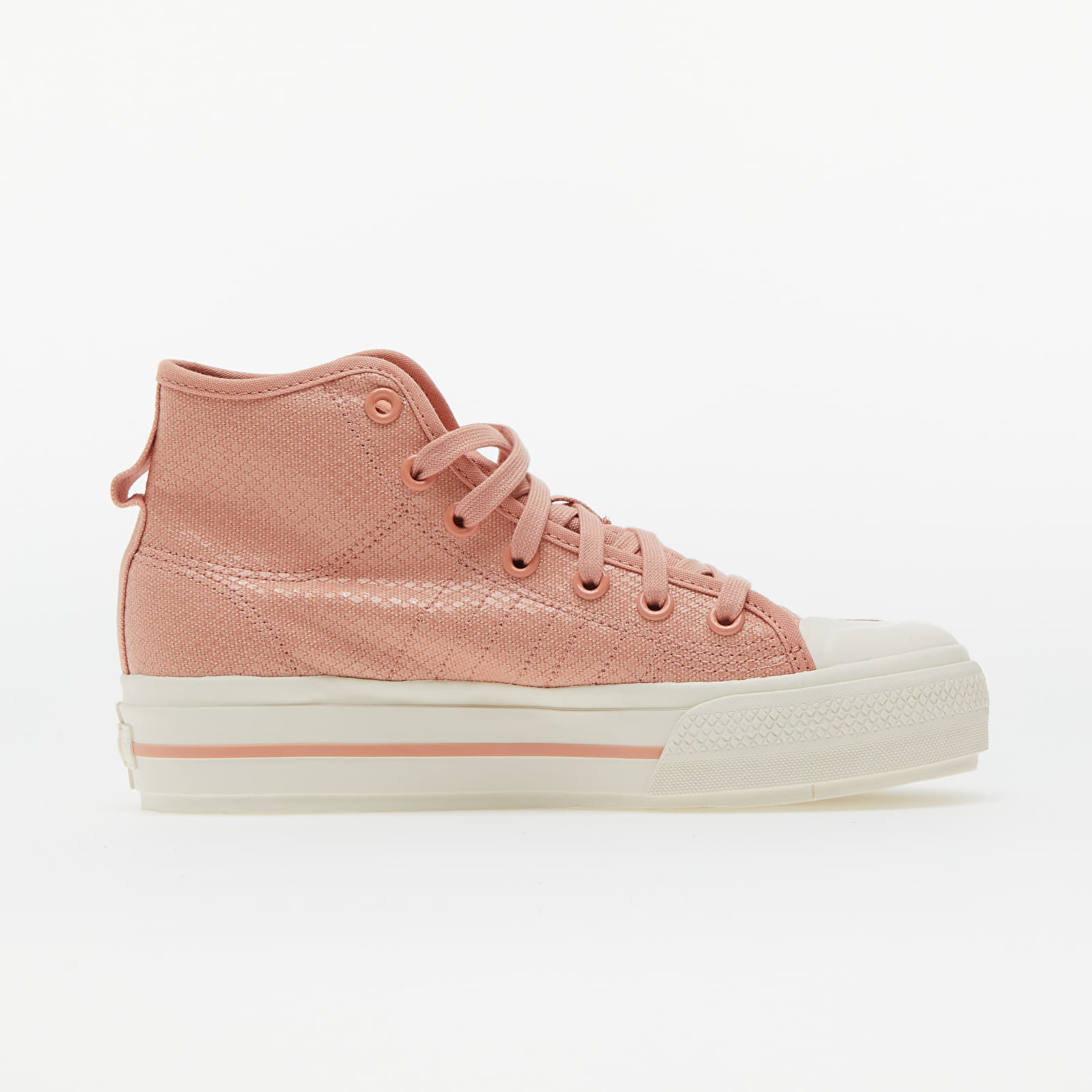 Zapatillas mujer adidas W Nizza RF Platform Mid Amblus/ Amblus/ Core White