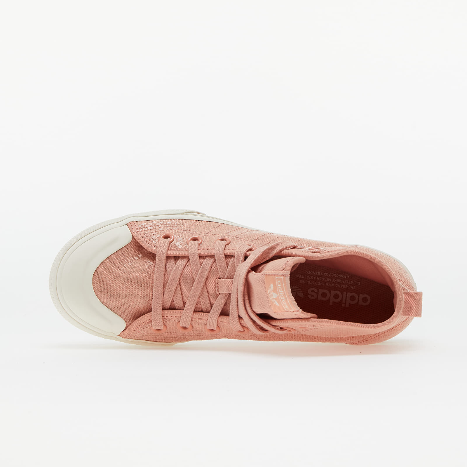 Zapatillas mujer adidas W Nizza RF Platform Mid Amblus/ Amblus/ Core White