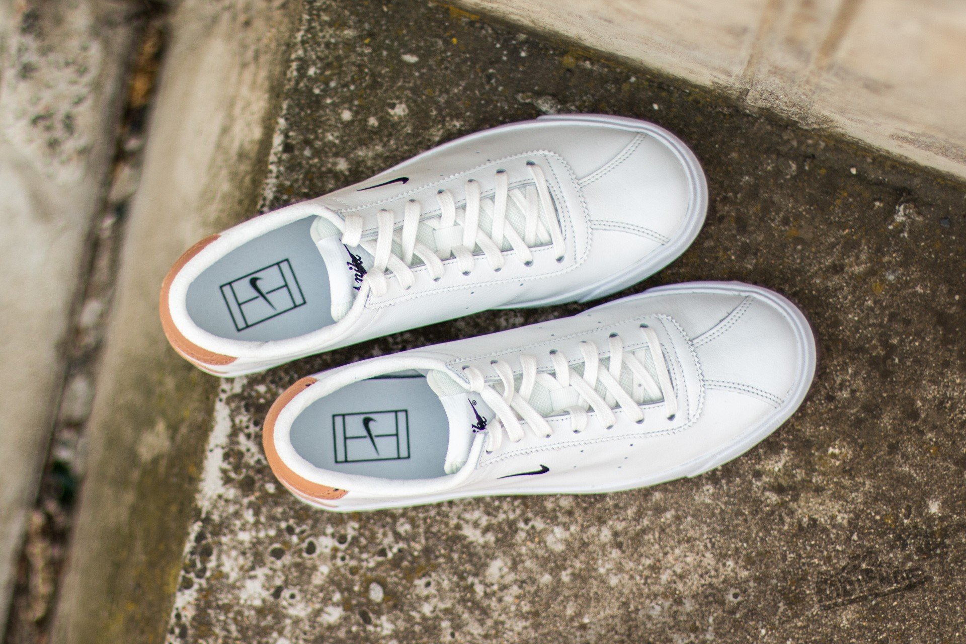Nike match classic suede prm brogue white vachetta tan cheap