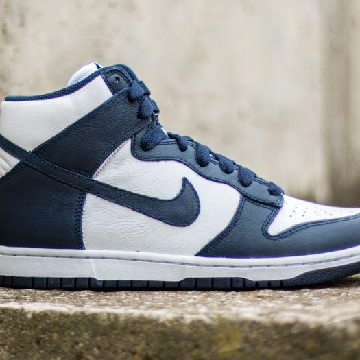 Women s shoes Nike Wmns Dunk Retro QS White Midnight Navy Footshop
