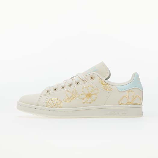 Women's shoes adidas Stan Smith W Worn White/ Halo Mint/ Off White