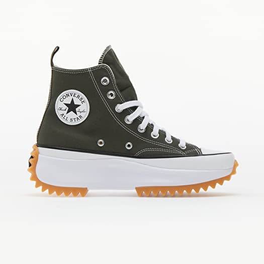 Women s shoes Converse Run Star Hike Recycled Hi Cargo Khaki White Black Footshop