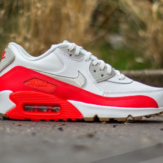 air max 90 light bone hyper crimson