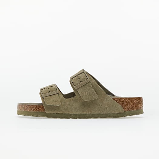 Birkenstock Arizona Birko-Flor Soft Faded Khaki