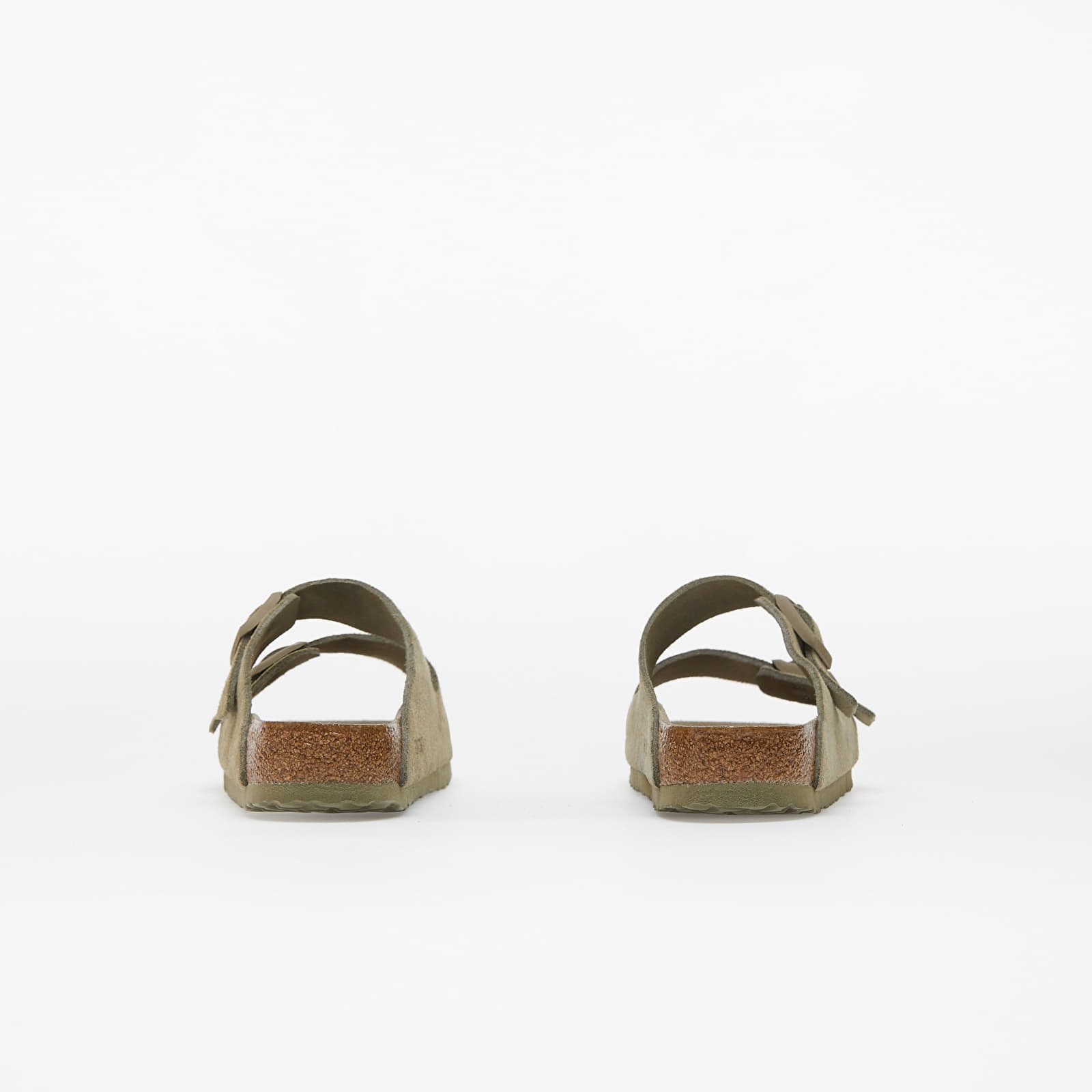 Men's shoes Birkenstock Arizona Birko-Flor Soft Faded Khaki