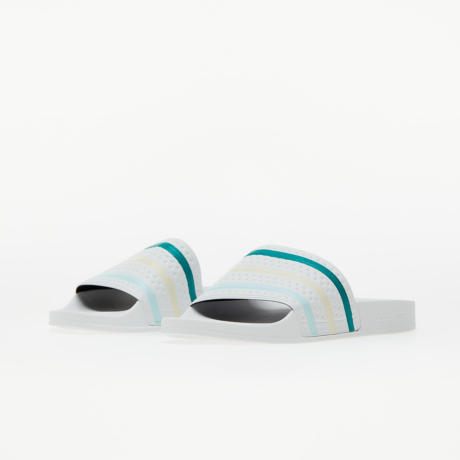 Men's shoes adidas Adilette Ftw White/ Halo Mint/ Worn White