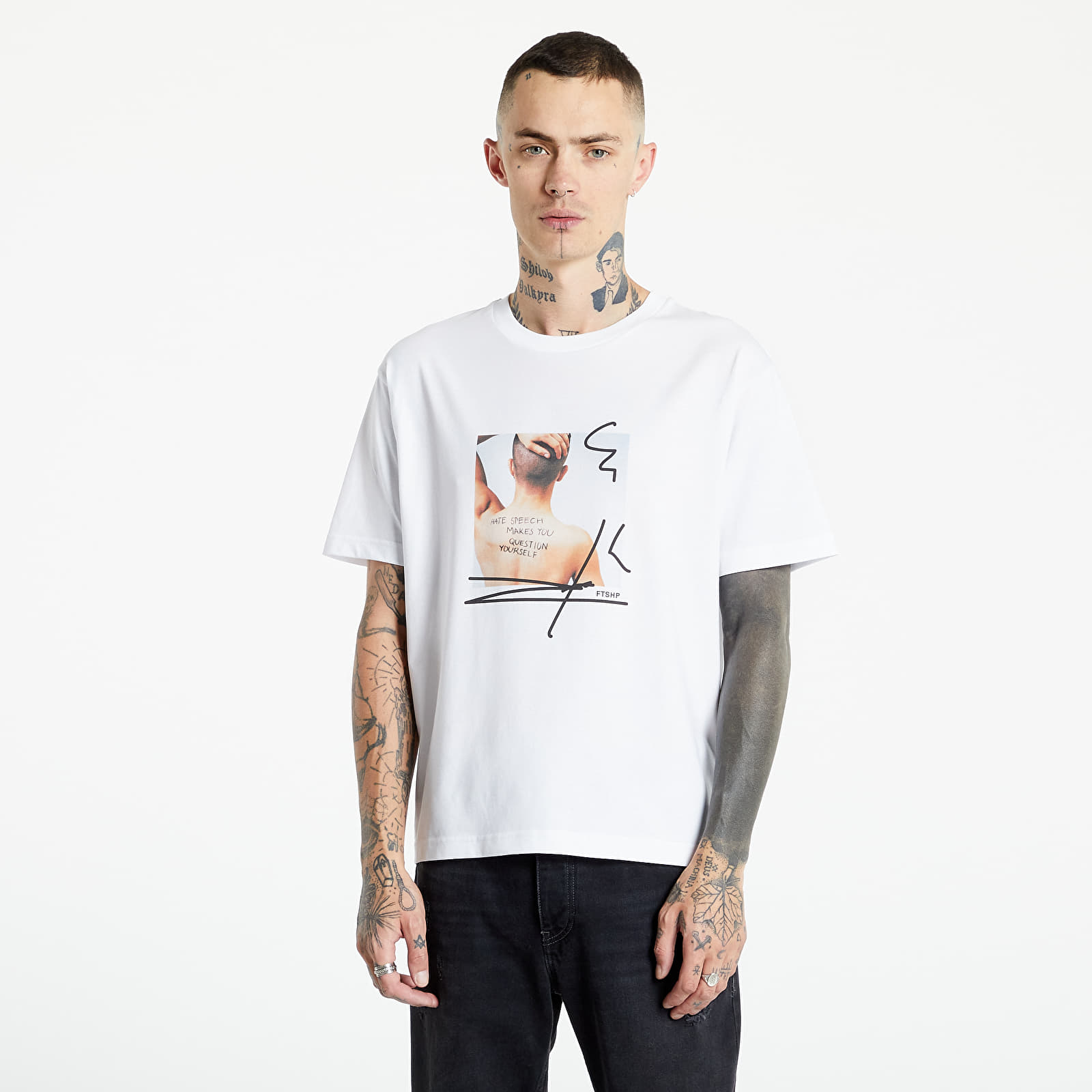 Tricouri  FTSHP Pride Tee 2 White