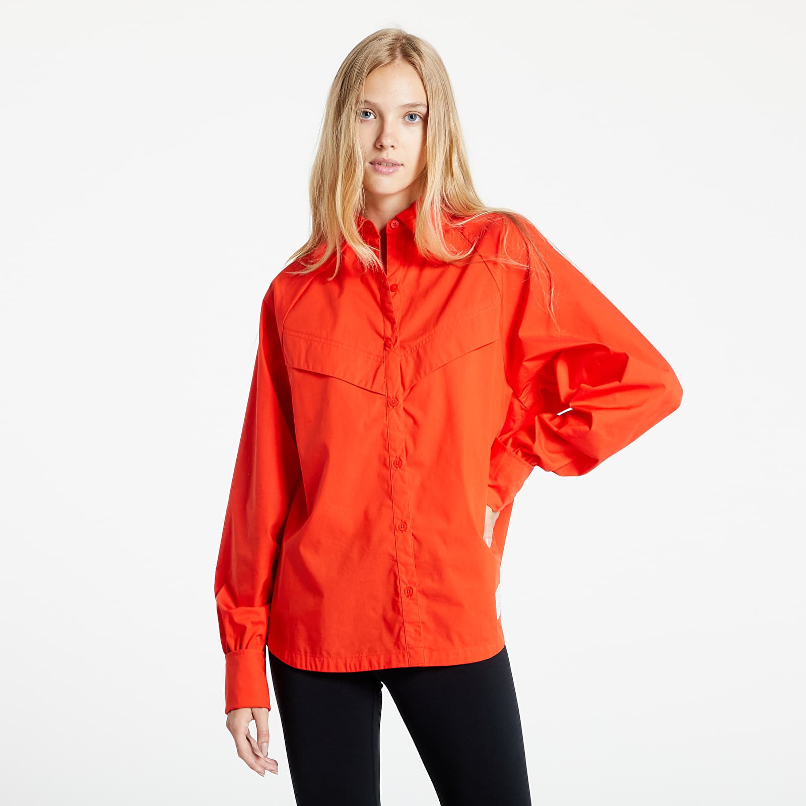 Hemden Nike Sportswear Icon Clash Women's Long-Sleeve Top Chile Red/ Black