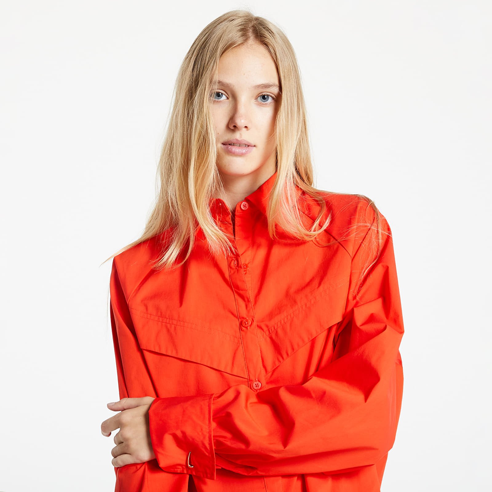 Hemden Nike Sportswear Icon Clash Women's Long-Sleeve Top Chile Red/ Black
