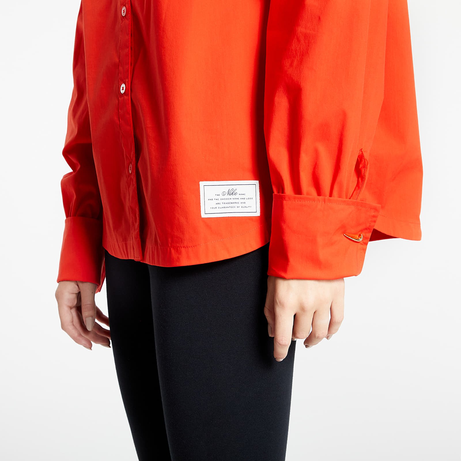 Hemden Nike Sportswear Icon Clash Women's Long-Sleeve Top Chile Red/ Black
