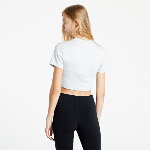 Nike air white crop top hotsell