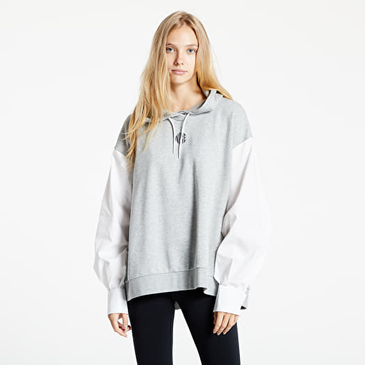 white and black nike hoodie womens