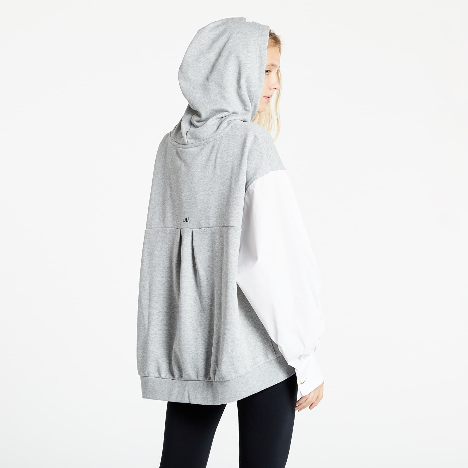 Hoodies and sweatshirts  Nike Sportswear Women's Hoodie (Plus Size) Dk Grey Heather/ White/ Black