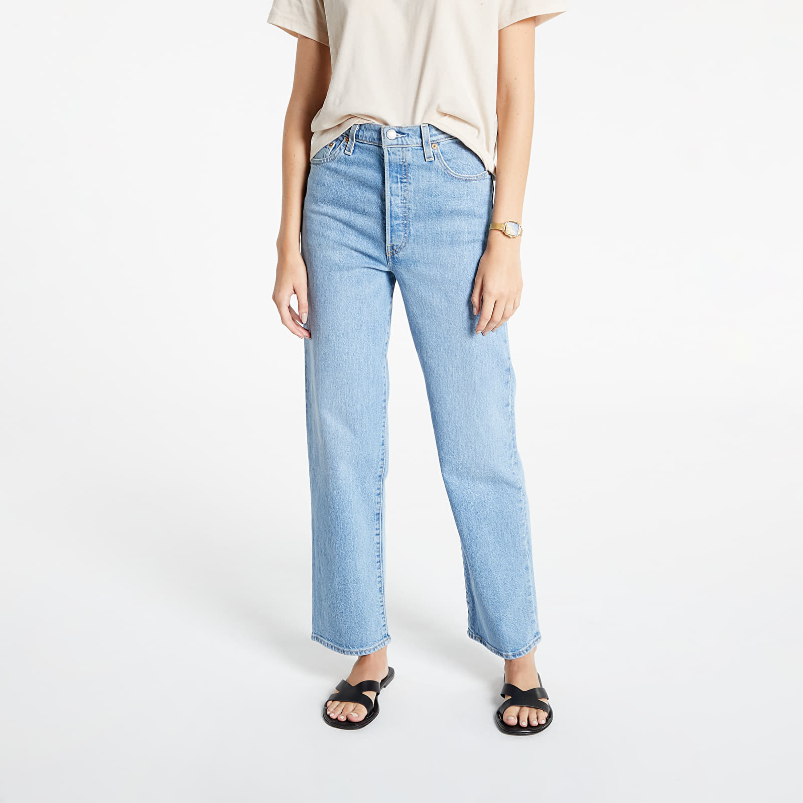 Pants and jeans Levi's® Ribcage Straight Ankle Jeans Tango Gossip