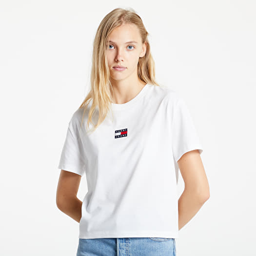 Tommy jeans badge tee cheap