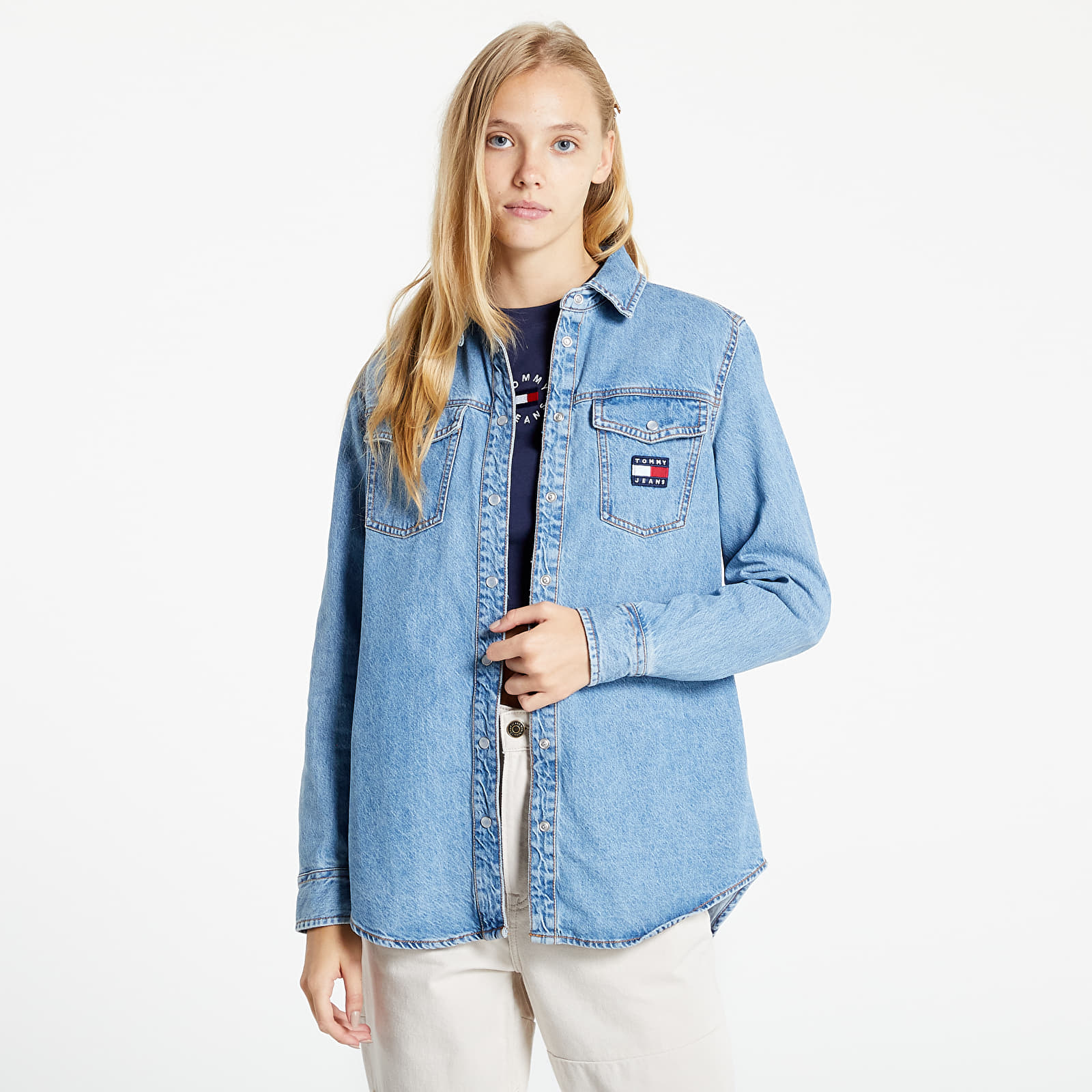Tommy clearance denim shirt